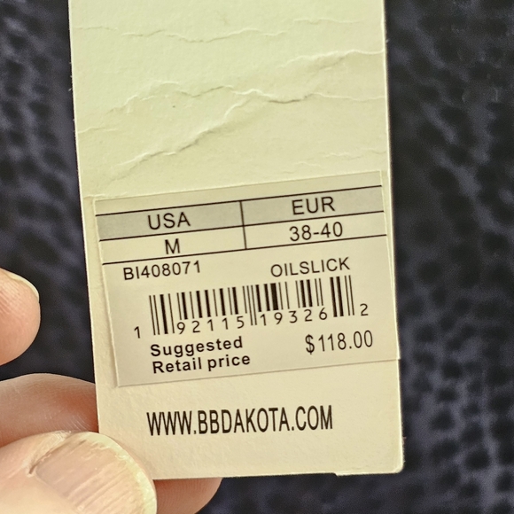 BB Dakota Blue Spaghetti Strap Cocktail Dress In M NWT - Picture 7 of 8